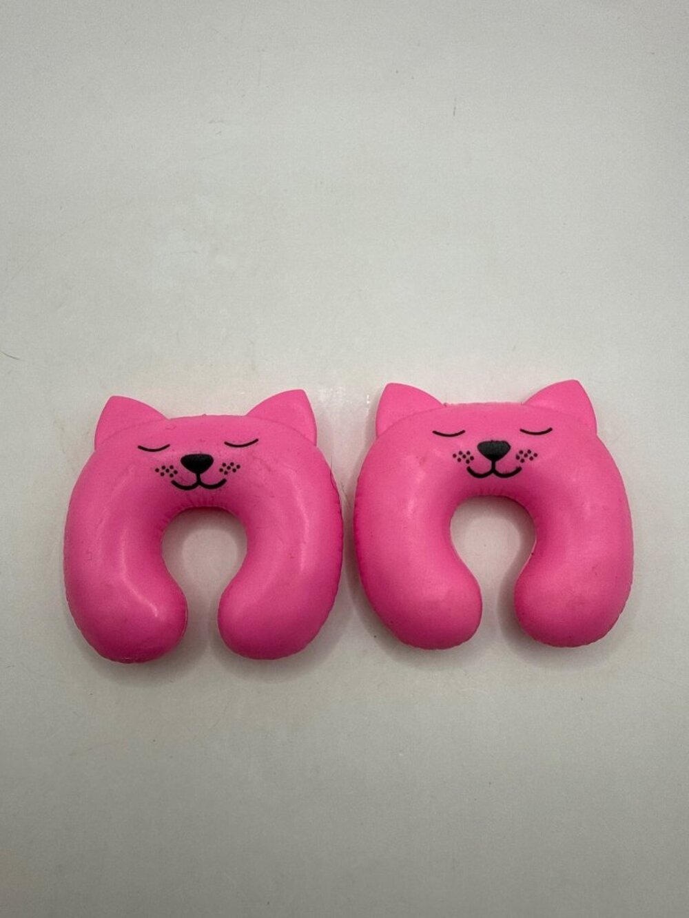 Barbie Pink Kitty Cat Travel Neck Pillow Mattel Doll Accessories Replacement Lot